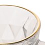 Jarra de Vidro Diamnond com Fio de Ouro Lyor 1 litro 1431