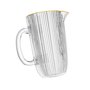 Jarra de Vidro L¿Hermitage Cameratta 1,3L Borda Dourada