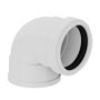 Joelho Esgoto 90 Graus com Bolsa e Anel Tigre 40 mm
