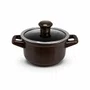 Jogo de Panelas de Cerâmica 5 Peças Duo Smart Chocolate Ceraflame