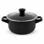 Jogo de Panelas de Cerâmica 5 Peças Duo Smart Preto Ceraflame