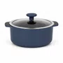 Jogo de Panelas de Cerâmica 5 Peças Slim Azul Indigo Ceraflame