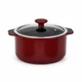 Jogo de Panelas de Cerâmica 5 Peças Slim Marsala Ceraflame