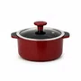 Jogo de Panelas de Cerâmica 5 Peças Slim Marsala Ceraflame