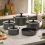 Jogo de Panelas de Cerâmica 5 Peças Slim Onix Gray Ceraflame