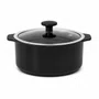 Jogo de Panelas de Cerâmica 5 Peças Slim Preto Ceraflame
