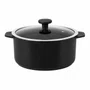 Jogo de Panelas de Cerâmica 5 Peças Slim Preto Ceraflame