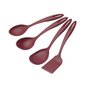 Jogo de Utensílios Ability em Nylon Vermelho Tramontina 4 Peças 25199/701