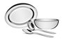 Jogo para Arroz e Feijão Buena Aço Inox Tramontina 4 Peças 64700/100