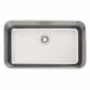 Kit Cuba Inox de Embutir 70x40 Dora Escovada + Válvula + Cesto + Dosador Tramontina