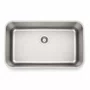 Kit Cuba Inox de Embutir 70x40 Dora Escovada + Válvula + Cesto + Dosador Tramontina