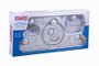Kit de Acessórios Clean Branco 5 peças Astra KBMP