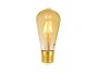 Lâmpada Led Filamento Vintage Âmbar Taschibra 4W ST64