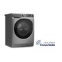 Lava e Seca 11kg/7kg Ultimate Electrolux Prata Ultimate Care Com Wi-fi e Água quente/Vapor  LSW11