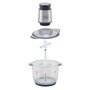 Miniprocessador Copo Vidro Gourmad Gris MP300G-B2 B e Decker