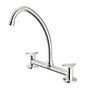 Misturador de Bancada para Cozinha Nova Gyro Tigre 57777 1256 NGY CR