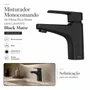 Misturador de Mesa Monocomando Bica Baixa Black Matte Deca 2875.BL26.MT