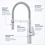 Misturador Monocomando Cozinha Level Gourmet Deca 2275.C