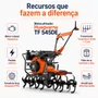 Motocultivador A Diesel Husqvarna Tf 545de