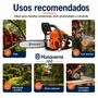 Motosserra Husqvarna 120 Gasolina 35cc 1,96HP Sabre 14 Pol