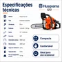 Motosserra Husqvarna 120 Gasolina 35cc 1,96HP Sabre 14 Pol