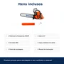 Motosserra Husqvarna 288XP Gasolina 87cc 6,12HP Sabre 24 Pol Profissional