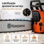 Motosserra Husqvarna 61 Gasolina 61,5cc 3,9HP Sabre 18 Pol Profissional