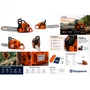 Motosserra Husqvarna 61 Gasolina 61,5cc 3,9HP Sabre 18 Pol Profissional