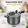 Panela de Pressão 4,5L Grafite com Visor MTA 6002