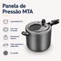Panela de Pressão 8L Grafite com Visor MTA 6032