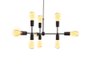 Pendente Equilibrium Preto Taschibra