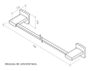 Porta Toalha Versat Tigre 5140-VER-CR