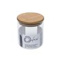Pote de Vidro com Tampa Bambu Bahia Oxford 600 ml