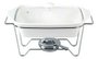 Rechaud Retangular Em Porcelana Com Queimador 2,8l Dynasty