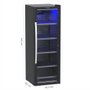 Refrigerador Expositor/Cervejeira EXPVBL209 Porta Vidro Preta Venax