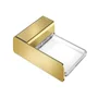 Saboneteira de Parede Docol Flat Ouro Polido