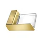 Saboneteira de Parede Docol Flat Ouro Polido