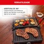 Sanduicheira Grill Arno Dual Inox Abertura 180 graus com Placa Antiaderente GNOX