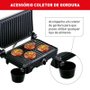 Sanduicheira Grill Arno Dual Inox Abertura 180 graus com Placa Antiaderente GNOX
