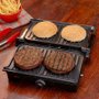 Sanduicheira Grill Arno Dual Inox Abertura 180 graus com Placa Antiaderente GNOX