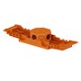Suporte Caixa Octogonal Laranja Tigre 33043716