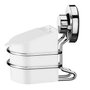 Suporte com Saleiro Branco com Ventosa Future 4021BC
