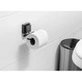Suporte para Papel Higiênico com Ventosa Preto Fosco Future 8052PT
