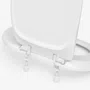 Tampa Assento Vaso Privada Incepa Calypso Em Pp Branco Astra