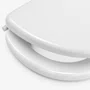 Tampa Assento Vaso Privada Incepa Calypso Em Pp Branco Astra