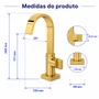 Torneira de Mesa Bica Alta Polo Gold Deca 1198.GL33