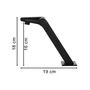 Torneira de Mesa para Banheiro 91017 C71 Requinte Preto Fosco Rainha