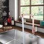 Torneira de Mesa para Cozinha Rose Gold Lorenzetti 1167 F71
