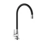 Torneira Giratória de Mesa Docol Spice Flex Black (Preta)