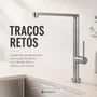 Torneira Misturador Monocomando Debacco Inox Escovado 20.04.20000